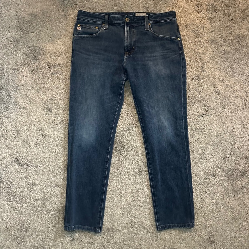 AG Adriano Goldschmied The Dylan Jeans Mens 34x34 (Fit 34x29) Blue Denim 360
